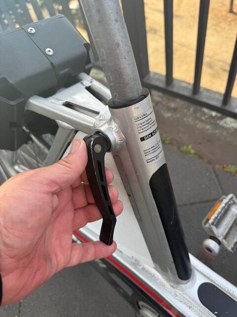 Sattel Schnellspanner